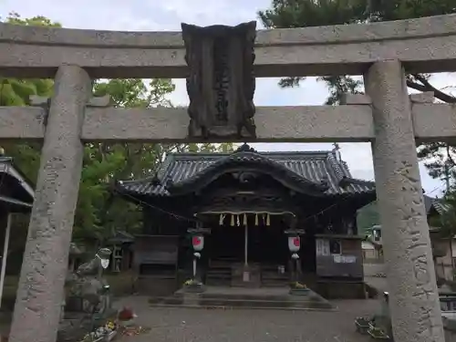 大麻比古神社の鳥居