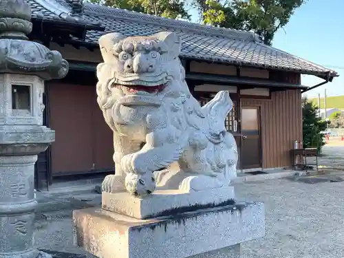 熊野神社の狛犬