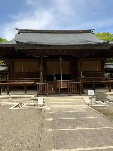 作楽神社の本殿・本堂