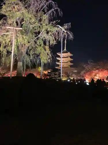 東寺（教王護国寺）の景色