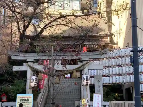 十番稲荷神社の鳥居