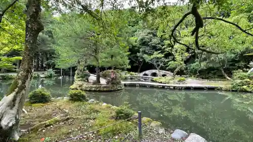 尾山神社の庭園