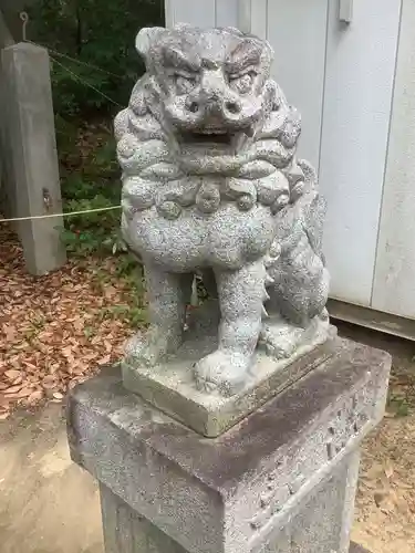 羽田八幡宮の狛犬