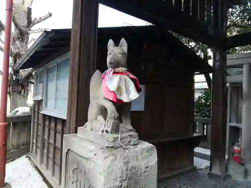 浅草神社の狛犬