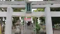 六王子神社の鳥居