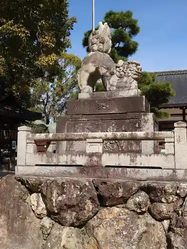 藤森神社の狛犬