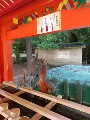 熊野速玉大社の手水舎