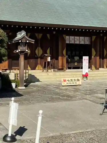 松陰神社の本殿・本堂