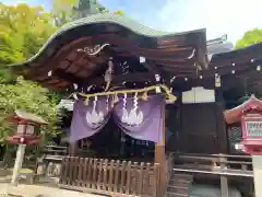 離宮八幡宮の本殿