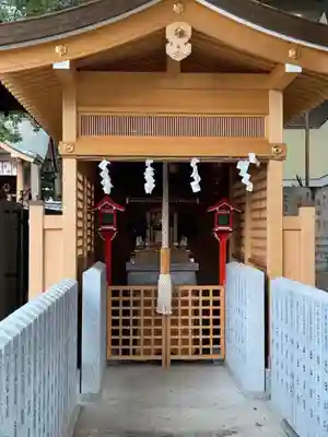阿麻美許曽神社の末社・摂社