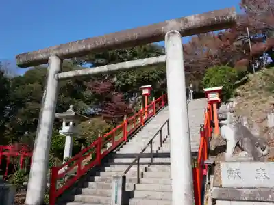足利織姫神社の鳥居