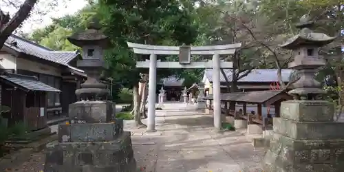 古宮神社の鳥居