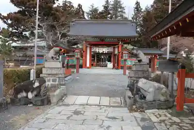 大鏑矢神社の山門・神門