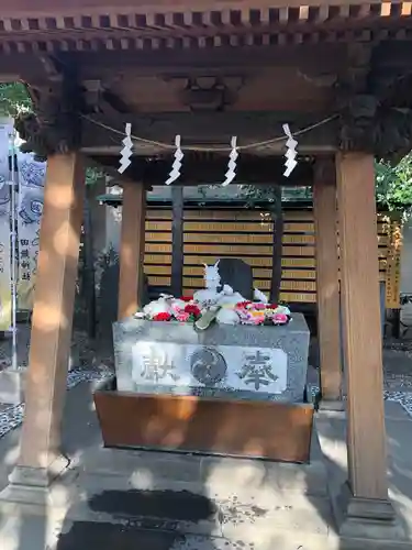 田無神社の手水