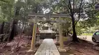 鎮守神社の鳥居