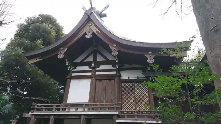 奥澤神社の本殿・本堂