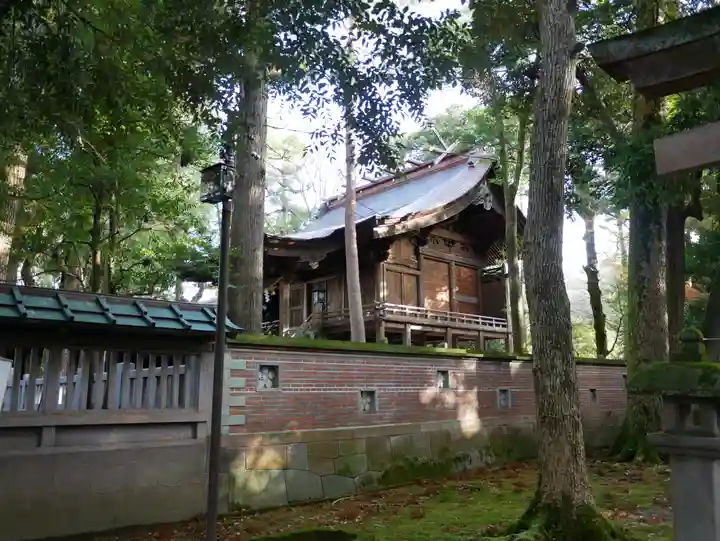 尾山神社の本殿・本堂