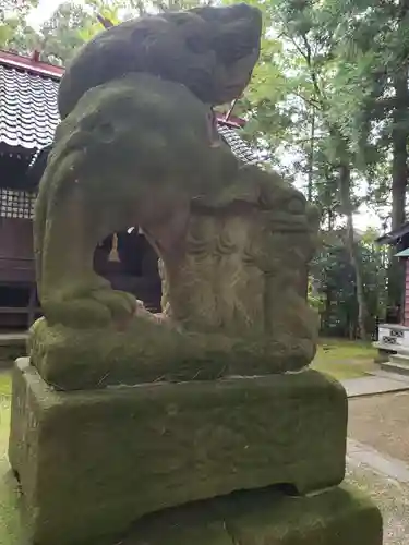 北城神明宮の狛犬