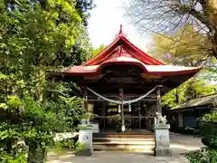 野尻川上神社の本殿