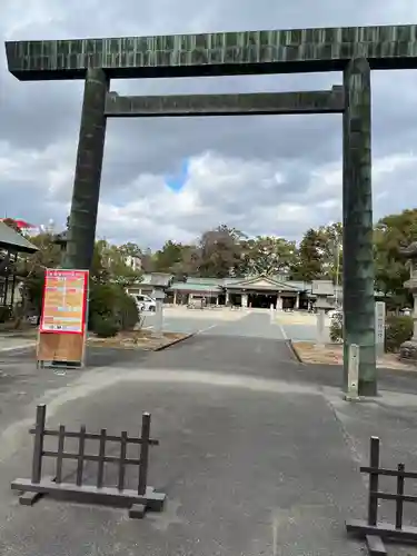 三重縣護國神社の鳥居