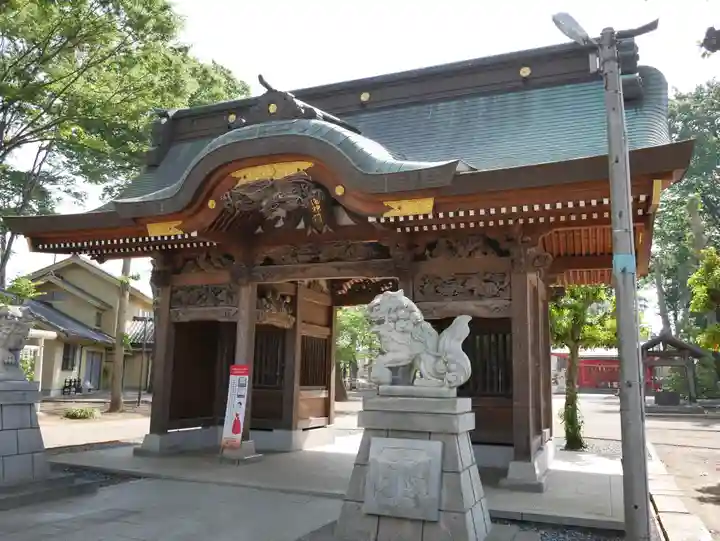小野神社の山門・神門