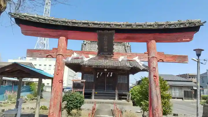 稲荷神社(金屋下町)の鳥居