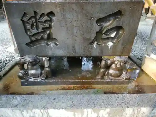 川越熊野神社の手水舎