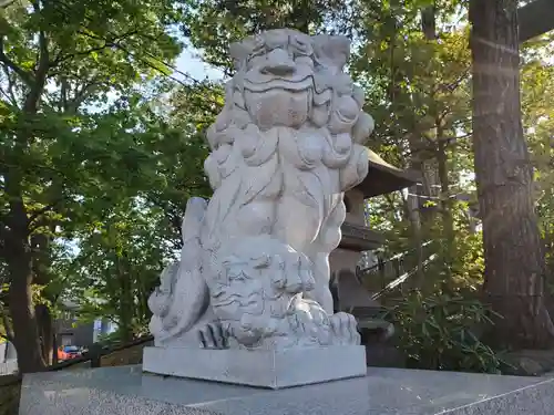 手稲神社の狛犬