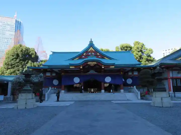 日枝神社の本殿・本堂