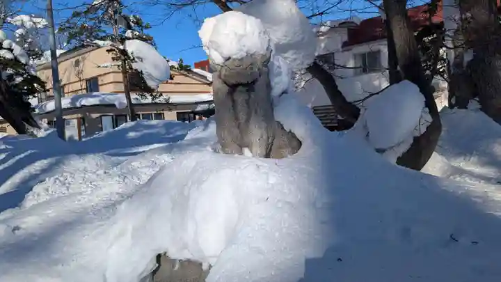 空知神社の狛犬