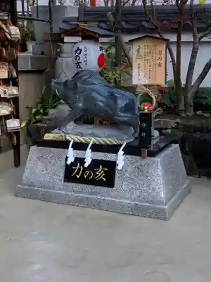 摩利支天 徳大寺の狛犬