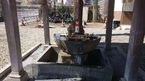 榴岡天満宮の手水舎
