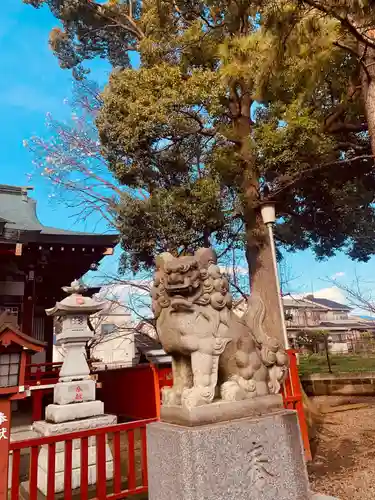 熊野神社の狛犬