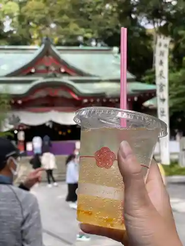 來宮神社の食事