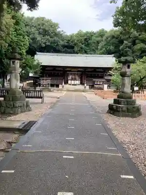 上地八幡宮の本殿・本堂