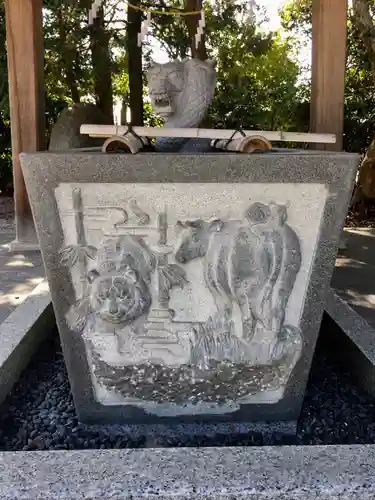 半城土天満神社の手水舎