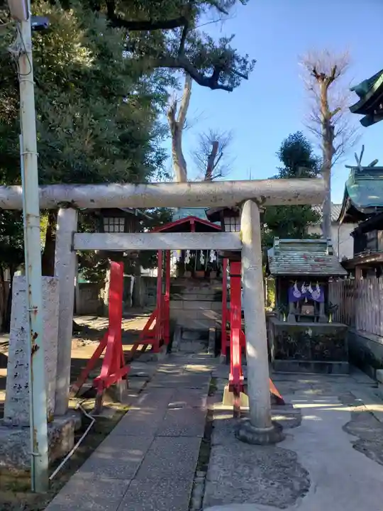 高円寺天祖神社の鳥居