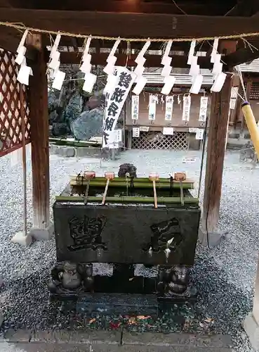 川越熊野神社の手水