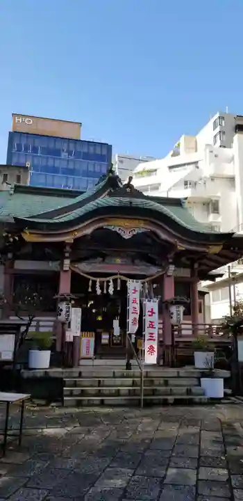平河天満宮の本殿・本堂