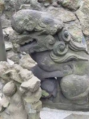 羽田神社の狛犬