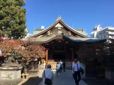 湯島天満宮の本殿・本堂