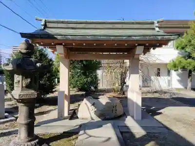 皇太神社の手水舎