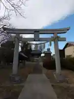 八幡浅間神社の鳥居