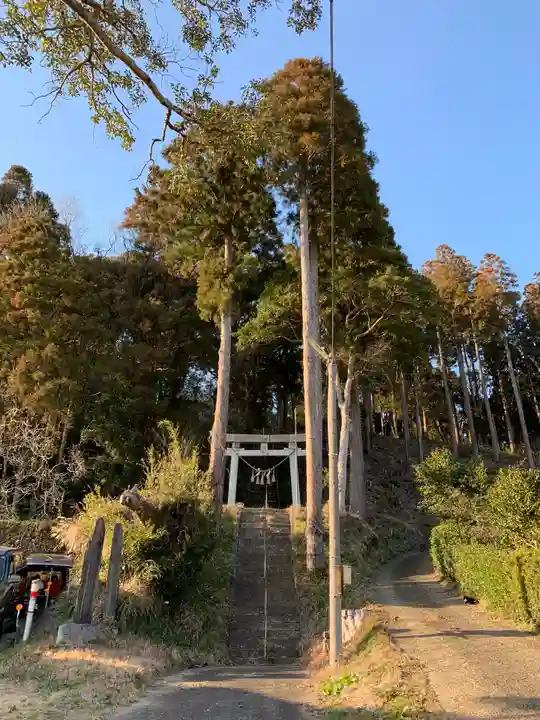 水沼神社の鳥居