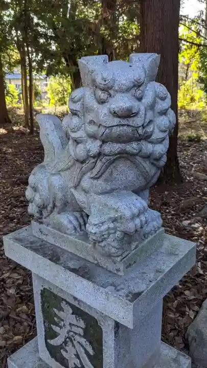 八幡社(石清水八幡宮)の狛犬
