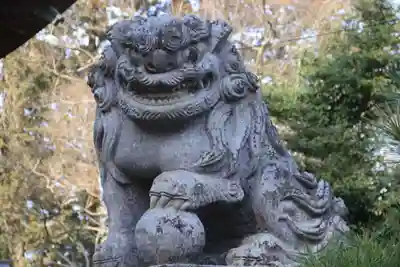 田村神社の狛犬