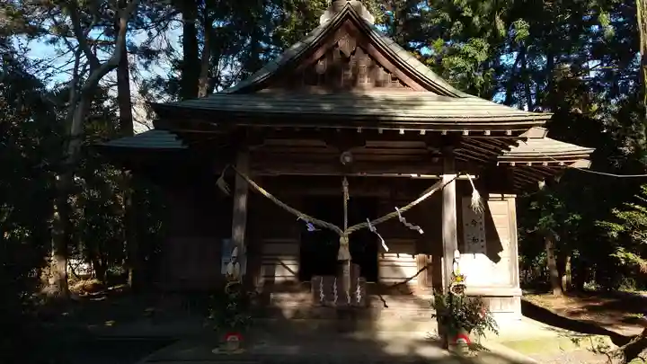 手子后神社の本殿・本堂