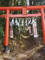 上之臺稲荷神社の鳥居
