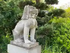 比佐豆知神社の狛犬