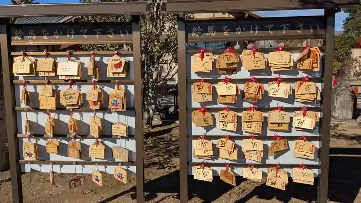 尾曳稲荷神社の絵馬